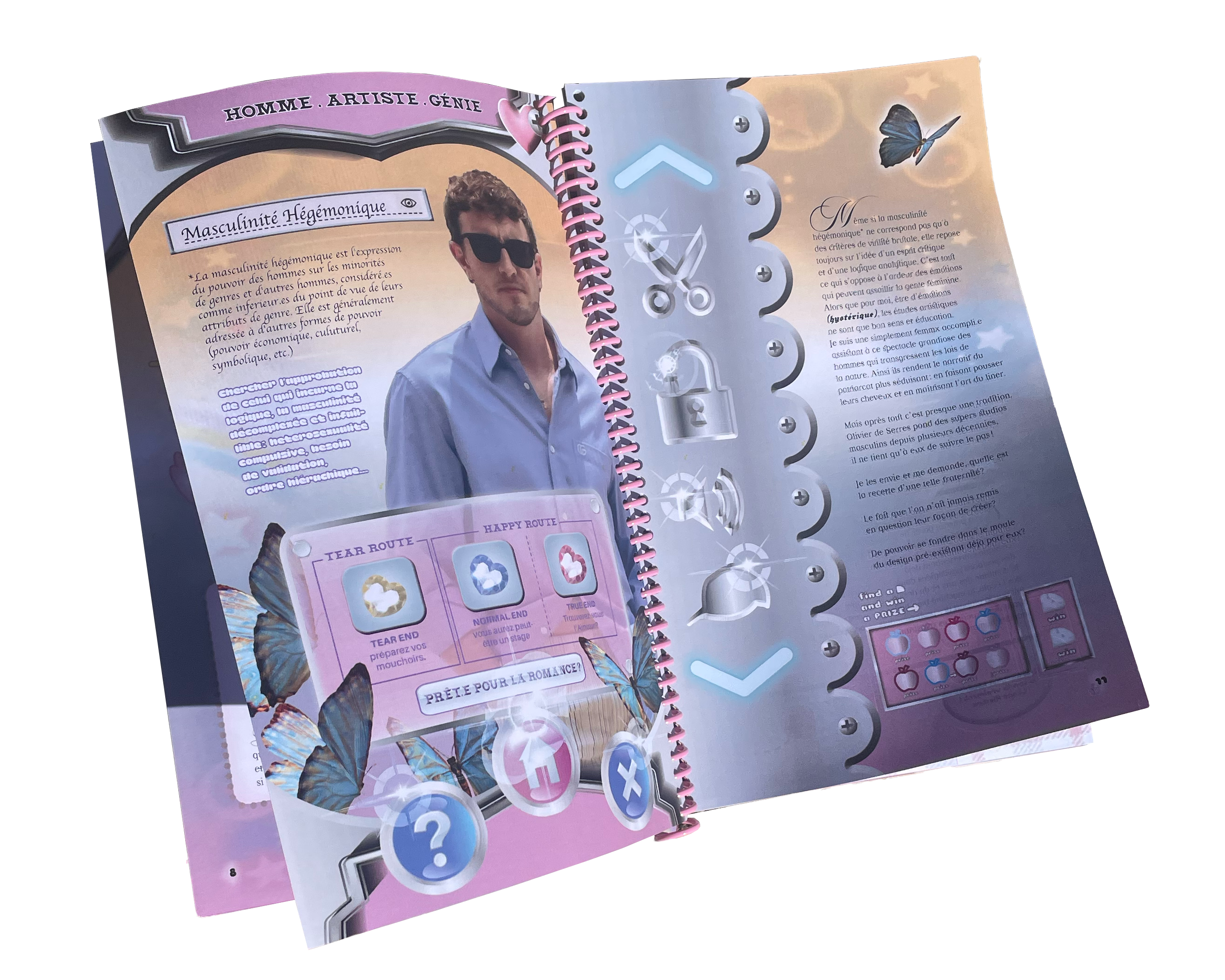 Boysclub zine edition butterfly