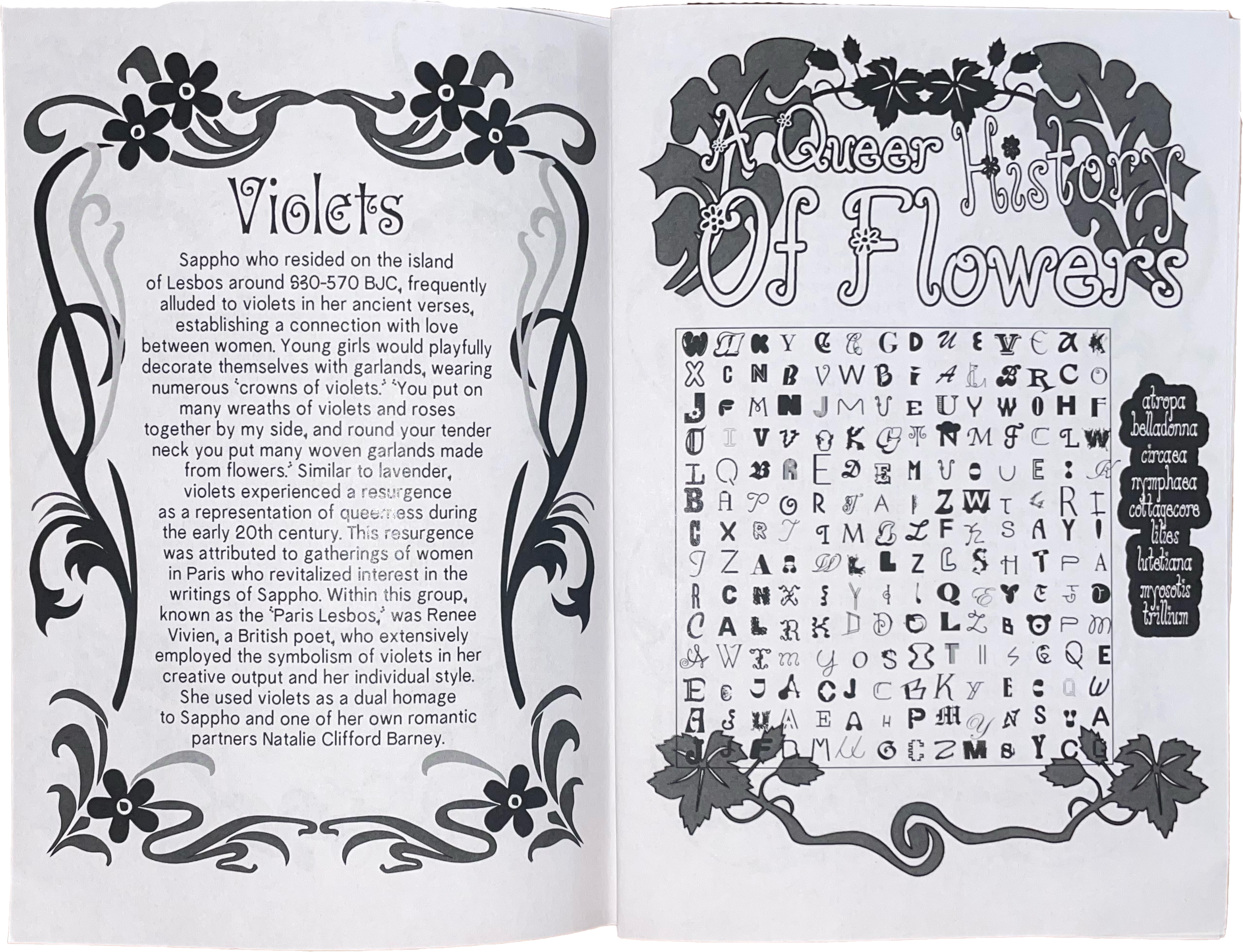 History of Queer Flowers